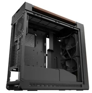 ASUS ProArt PA602 Wood Edition Modern Black - Metal Panel Midi Tower Czarny, Drewno