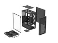 FURY OBUDOWA SHOBO SH8F MIDI TOWER Z OKNEM CZARNA - 3037845