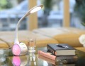 Lampka na biurko stołowa biurkowa LED Activejet RAINBOW RGB biała - 1063086