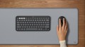 Logitech 920-012239 klawiatura Dołączona myszka Uniwersalne RF Wireless + Bluetooth QWERTY Amerykański międzynarodowy Grafitowy - 2771726