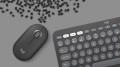 Logitech 920-012239 klawiatura Dołączona myszka Uniwersalne RF Wireless + Bluetooth QWERTY Amerykański międzynarodowy Grafitowy - 3038557