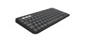 Logitech 920-012239 klawiatura Dołączona myszka Uniwersalne RF Wireless + Bluetooth QWERTY Amerykański międzynarodowy Grafitowy - 2748709
