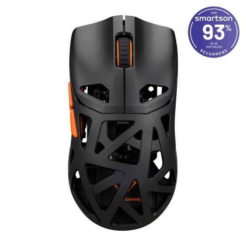 Deltaco Gaming DM370 myszka Oburęczny RF Wireless + Bluetooth + USB Type-A Optyczny 12000 DPI - 2987833