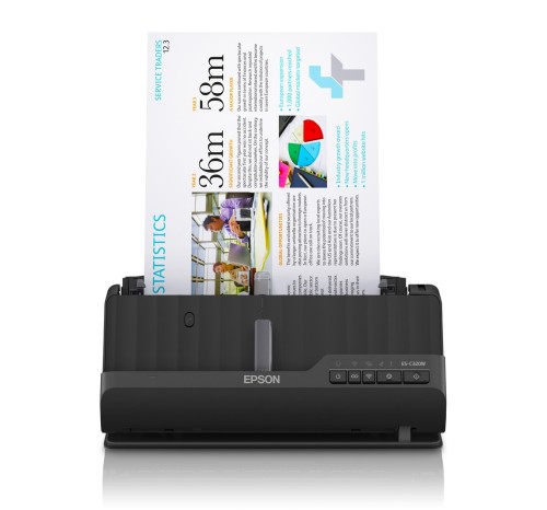 Epson ES-C320W ADF + skaner arkuszowy 600 x 600 DPI A4 Czarny - 2955475