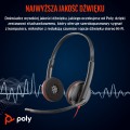 Poly Blackwire 3220 Stereo USB-C Black Headset +USB-C/A Adapter (Bulk) - 2964456