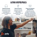 Poly Blackwire 3220 Stereo USB-C Black Headset +USB-C/A Adapter (Bulk) - 3005192