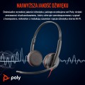 Poly Blackwire 3225 Stereo USB-C Headset +3.5mm Plug +USB-C/A Adapter (Bulk) - 2748964