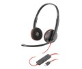 Słuchawki Poly Blackwire 3220 Stereo USB-C Black Headset +USB-C/A Adapter (Box) 8X228AA - 3038976
