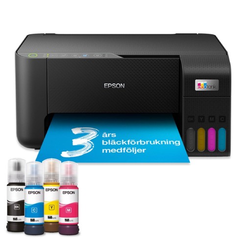 Urządzenie wielofunkcyjne EPSON EcoTank ET-2860 Atramentowa A4 5760 x 1440 DPI 33 stron/min Wi-Fi Czarne - 2955655