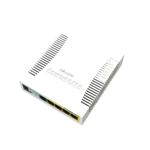 Mikrotik RB260GSP łącza sieciowe Zarządzany Gigabit Ethernet (10/100/1000) Obsługa PoE Biały - 3039899