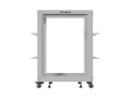 LANBERG OPEN RACK 19" 15U 600X600-1100 REGULOWANY SZARY - 3026314