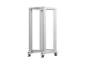LANBERG OPEN RACK 19" 27U 600X800 SZARY - 3040100