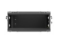Lanberg WF01-6404-00B stojak 4U Szafa wisząca Czarny - 2937877