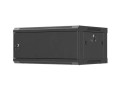 Lanberg WF01-6404-00B stojak 4U Szafa wisząca Czarny - 2937870