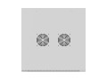 LANBERG SZAFA INSTALACYJNA RACK WISZĄCA 19" 12U 600X600 SZARA DRZWI PERFOROWANE (FLAT PACK) - 3040228
