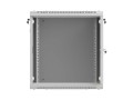LANBERG SZAFA INSTALACYJNA RACK WISZĄCA 19" 12U 600X600 SZARA DRZWI PERFOROWANE (FLAT PACK) - 3040226
