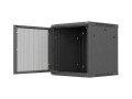 LANBERG SZAFA INSTALACYJNA RACK WISZĄCA 19" 12U 600X600 CZARNA DRZWI PERFOROWANE (FLAT PACK) - 3040256