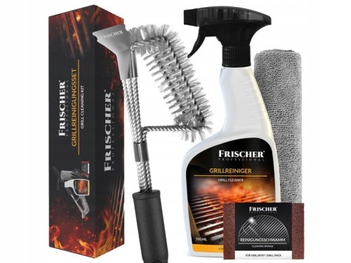 Zestaw do czyszczenia grilla Frischer - 2996469