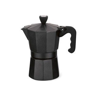 Kawiarka aluminiowa (3 filiżanki; 150 ml) MR-1666-3-BLACK MAESTRO