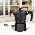 Kawiarka aluminiowa (3 filiżanki; 150 ml) MR-1666-3-BLACK MAESTRO - 3017005