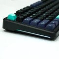 Klawiatura gasket F87 Pro Dark Blue + Black + Cyan GrayWoodV4 switch RGB AULA - 3011215