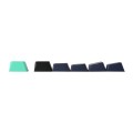 Klawiatura gasket F87 Pro Dark Blue + Black + Cyan GrayWoodV4 switch RGB AULA - 3011214