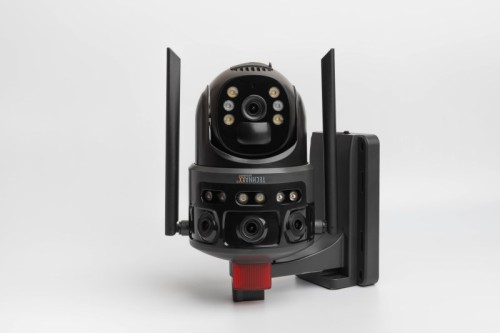 Kamera zewnętrzna podwójna 4G 3MP+3MP + panel słoneczny Technaxx TX-329 - 3045333