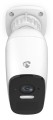 Kamera zewnętrzna Nedis Smartlife Wifi, IP66, czujnik ruchu, night vision, biały - 3018054