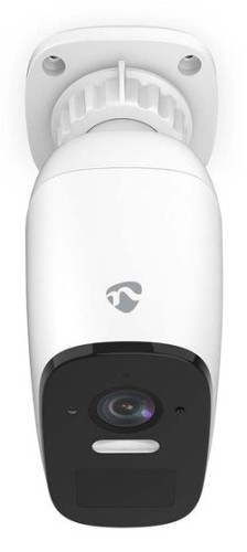 Kamera zewnętrzna Nedis Smartlife Wifi, IP66, czujnik ruchu, night vision, biały - 3018062