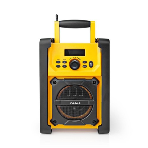 Nedis RDFM3100YW radio Miejsce pracy Cyfrowy Czarny, Żółty - 3004377
