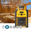 Nedis RDFM3100YW radio Miejsce pracy Cyfrowy Czarny, Żółty - 3004376