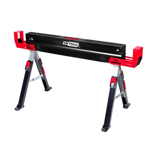 AWTOOLS KOBYŁKA STOJAK REGULOWANA DŁUGOŚĆ 98-115,5cm WYSOKOŚĆ 62-82cm - 3004305