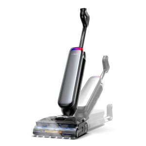 Tineco Floor One S9 Artist Steam Pro Odkurzacz pionowy Bateria Suchy i Mokry Bez worka Czarny, Srebrny