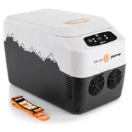 Peme GO 30 Adventure Orange / Lodówka samochodowa / 30 litrów / z paskiem / 12V 48-55 W / 12|24|220-240 V