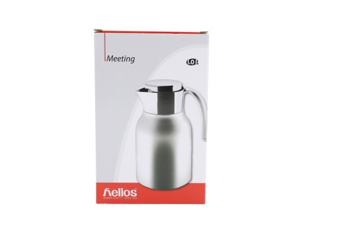 Helios Edelstahl-Isolierkanne Meeting 1,0 l - 3052237