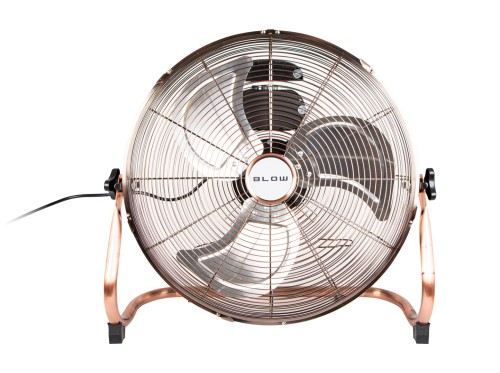 BLOW WENTYLATOR PODŁOGOWY 18"/45CM 200W CYRKULATOR MIEDZIANY ZŁOTY - 3016964