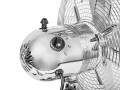 BLOW WENTYLATOR STOŁOWY 30CM SREBRNY METALOWY - 3016957