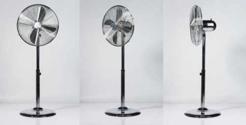 WENTYLATOR PODŁOGOWY 40cm CHROMOWANY - 3017971