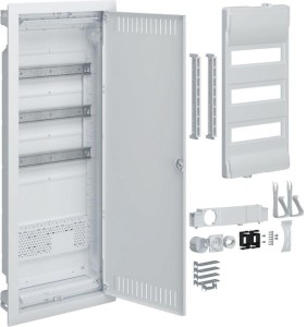ROZDZIELNIA PLASTIKOWA PT HYBRYDOWA 36M 1X PŁYTA MON IP40 865X335X90 DRZWI PERFOROWANE VOLTA.HYBRID
