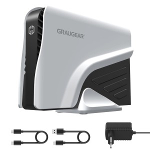 GRAUGEAR G-3501-A-10G Obudowa HDD Biały 3.5"