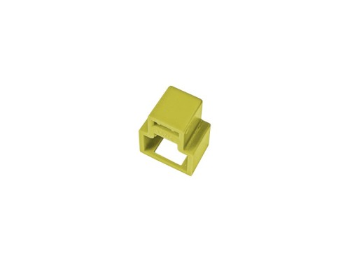 Blokada wtyku RJ45 przed nieautoryzowanym wypięciem, kolor żółty (opakowanie 24 szt. + klucz) ALANTEC - 3058410