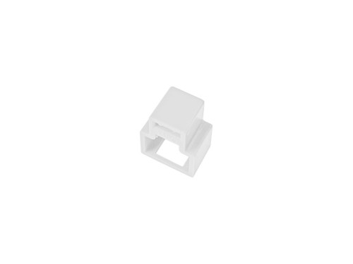 Blokada wtyku RJ45 przed nieautoryzowanym wypięciem, kolor biały (opakowanie 24 szt. + klucz) ALANTEC - 3058411