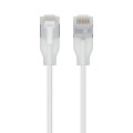 Ubiquiti UACC-Cable-Patch-EL-C6A-15M-W kabel sieciowy Półprzezroczysty, Biały Cat6a - 3045927