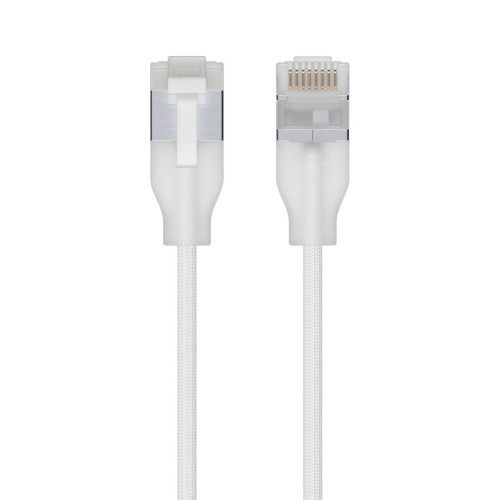Ubiquiti UACC-Cable-Patch-EL-C6A-15M-W kabel sieciowy Półprzezroczysty, Biały Cat6a - 3045927