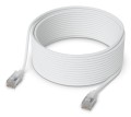 Ubiquiti UACC-Cable-Patch-EL-C6A-15M-W kabel sieciowy Półprzezroczysty, Biały Cat6a - 3045926