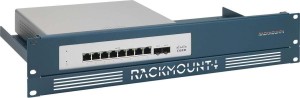 Rackmount.IT CISRACK RM-CI-T17 - Zestaw montażowy sprzętu sieciowego - Możliwość montażu w szafie - Metaliczny niebieski - 1U - 19" (48,3 cm)