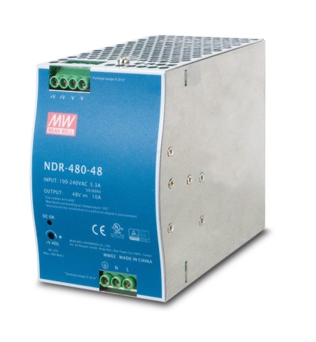 PLANET PWR-480-48 moduł zasilaczy 480 W Niebieski, Szary - 3045992