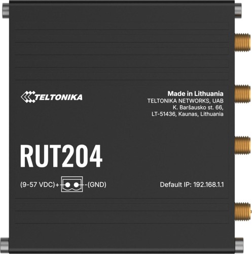 Teltonika RUT204 router przemysłowy 4G / LTE (RUT2040AAAA0) RS232/CAN - 3046078