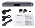 LevelOne XEL-1291 Zarządzany L3 10G Ethernet (100/1000/10000) 1U Czarny - 3046118