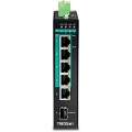 TRENDnet Industrie Switch  6 Port Gbit Manag.L2+ PoE+ Metall - 3046136